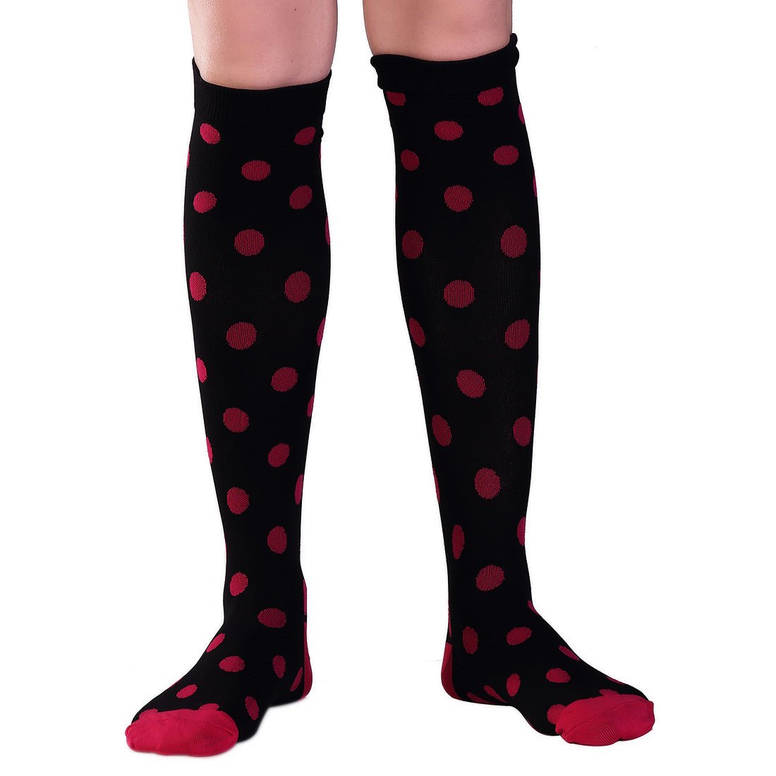 Jacquard Compression Socks for Running and Basketball - FamilyCarers.store