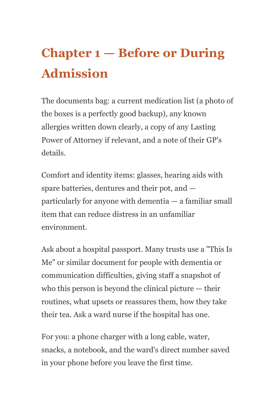 Hospital to Home — The Complete Discharge Survival Guide (Ebook)