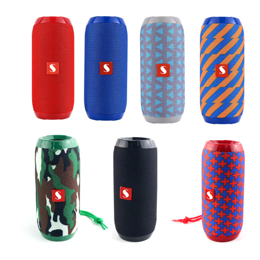 Portable Bluetooth Speaker with Subwoofer – Rich Bass Sound for Home & Care Settings