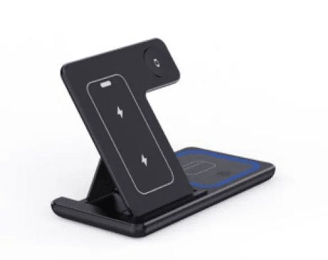 15W 3-in-1 LED Wireless Charger Stand for Carers – Charge Phone, Watch & Earbuds at Once - FamilyCarers.store