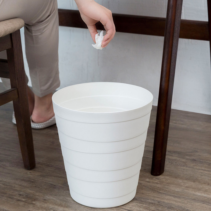 Lidless Trash Bin - Minimalist Home Waste Basket