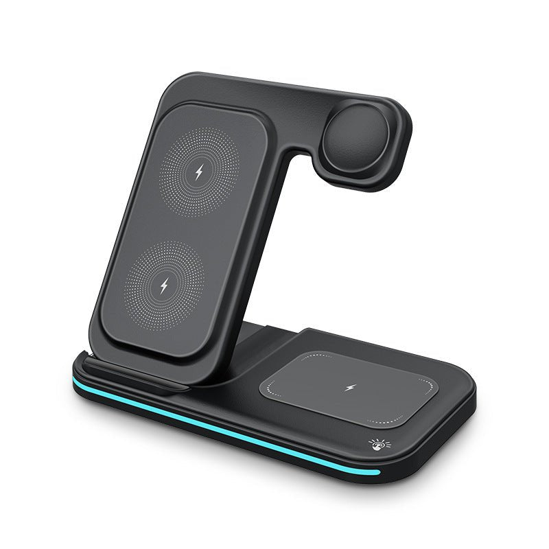 3-in-1 Wireless Charger for Carers – Charge Phone, Earbuds & Smartwatch Simultaneously - FamilyCarers.store