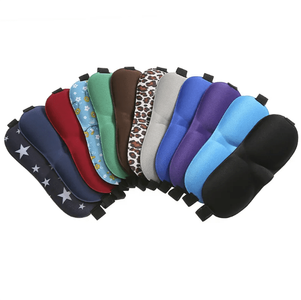 3D Blackout Sleep Eye Mask for Carers – Pressure-Free, Total Darkness for Deep Rest - FamilyCarers.store