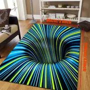 3D Illusion Abstract Non-slip Decorative Rug (1pc) - FamilyCarers.store