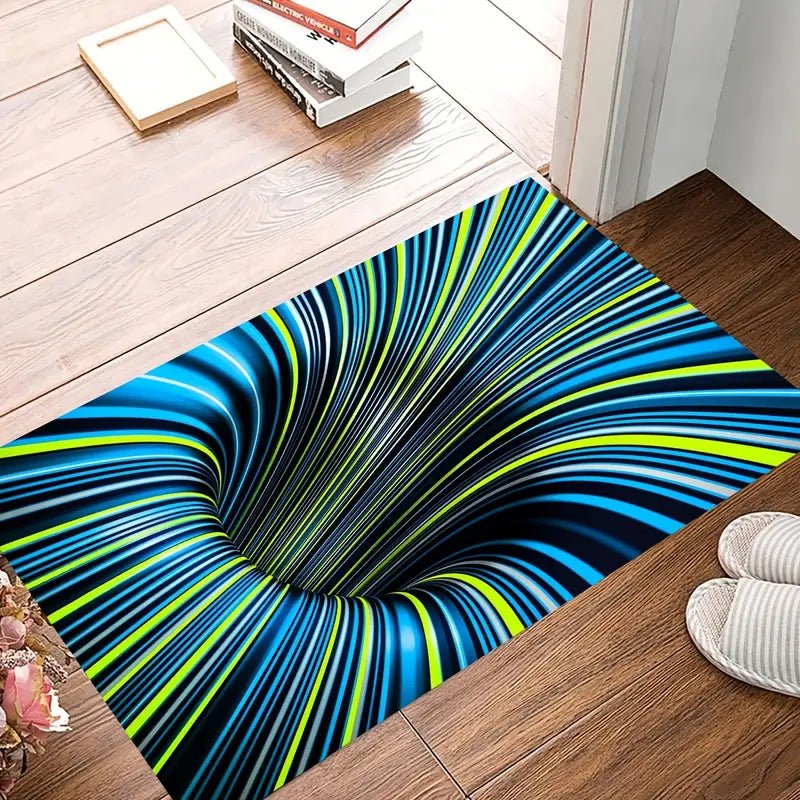 3D Illusion Abstract Non-slip Decorative Rug (1pc) - FamilyCarers.store