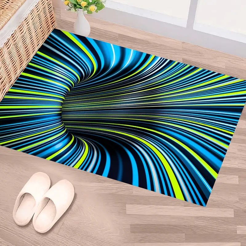 3D Illusion Abstract Non-slip Decorative Rug (1pc) - FamilyCarers.store