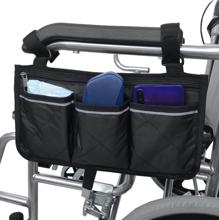 Wheelchair Side Storage Bag | Choice of Colours