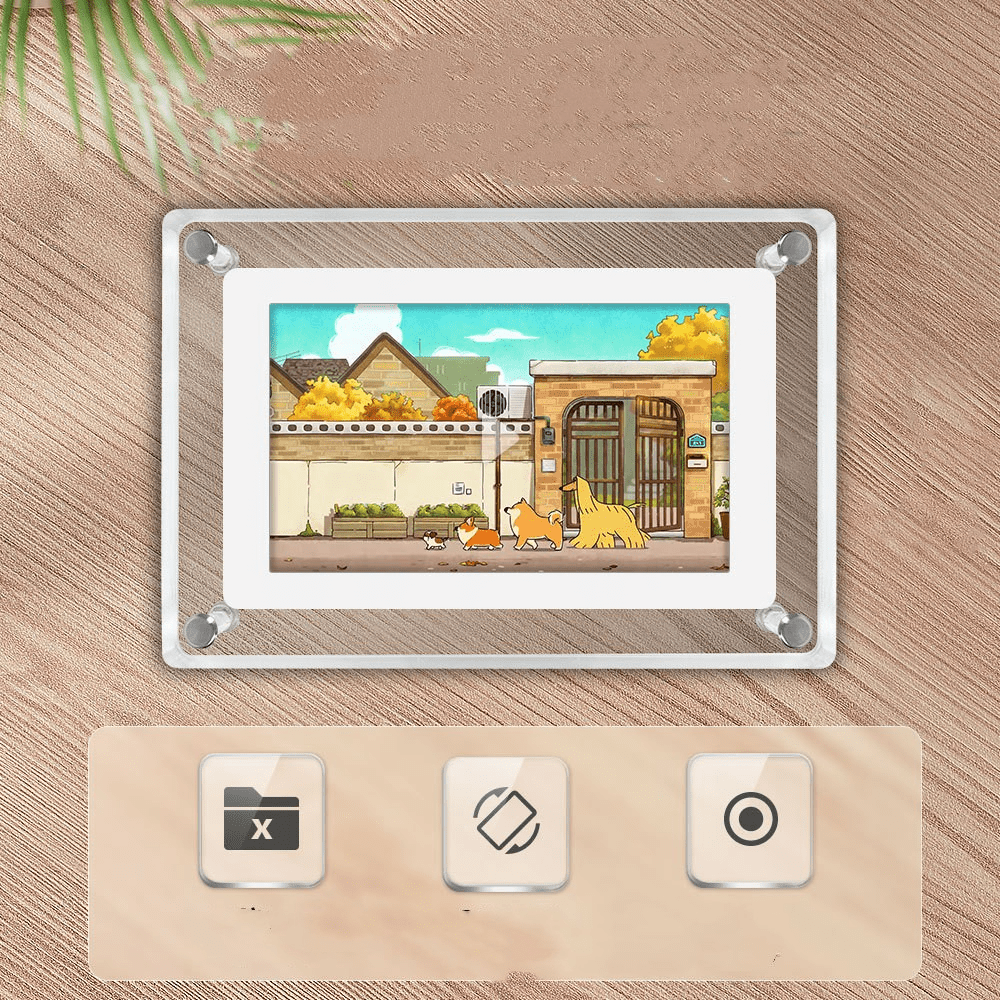 5-Inch Acrylic Digital Photo Frame - FamilyCarers.store