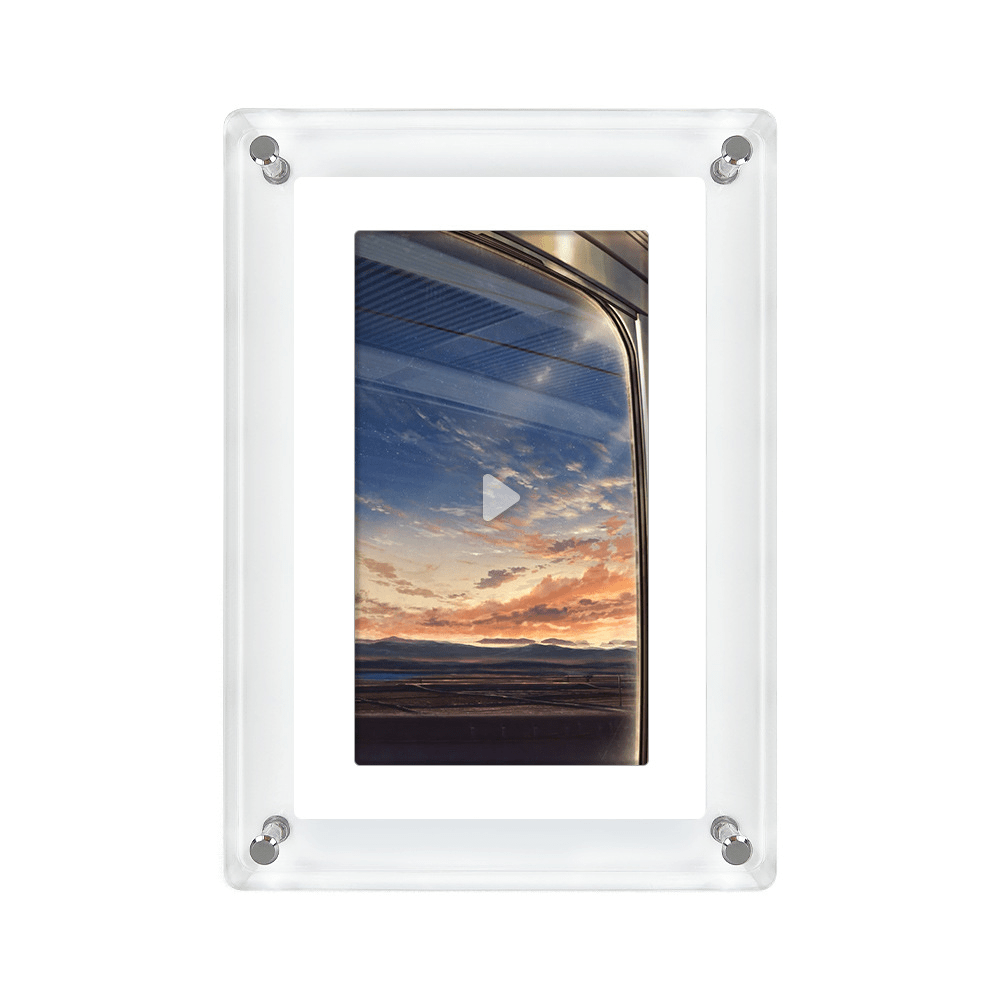 5-Inch Acrylic Digital Photo Frame - FamilyCarers.store
