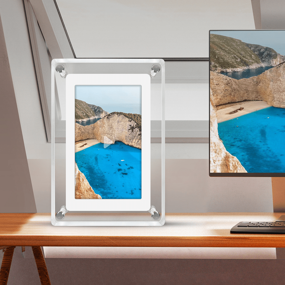 5-Inch Acrylic Digital Photo Frame - FamilyCarers.store
