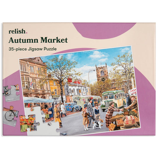 Dementia Jigsaw Puzzle for Elderly — 35 Large Pieces | Autumn Market