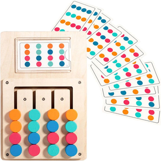 Wooden Colour Memory & Sensory Busy Board for Dementia – 24 Templates, Fidget Gadgets – Senior Activity for Alzheimer’s – Carer Gift