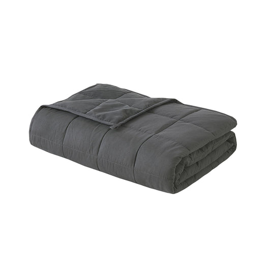 CODUM Cooling Weighted Blanket for Adults – 15lbs, 60"x80", 7-Layer Premium Glass Beads, All-Season – Anxiety & Sleep Aid – Carer Wellbeing Gift (Grey)