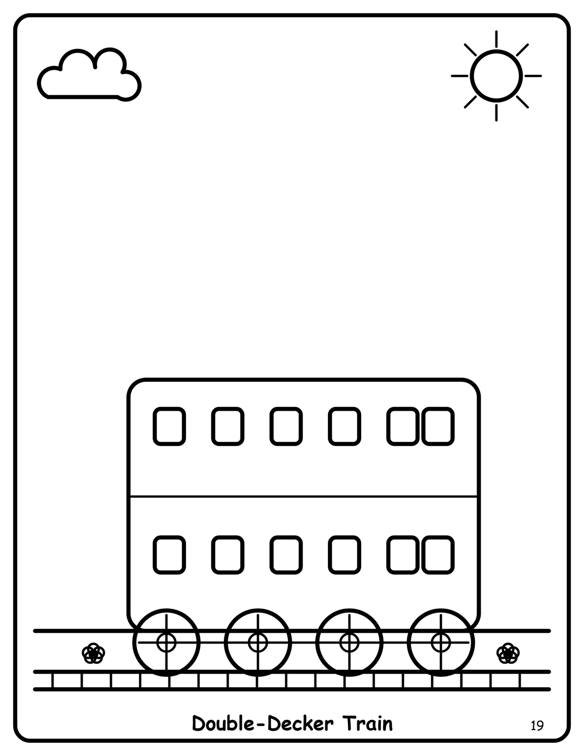 Adult Colouring Book: Trains — Paperback & Digital - FamilyCarers.store