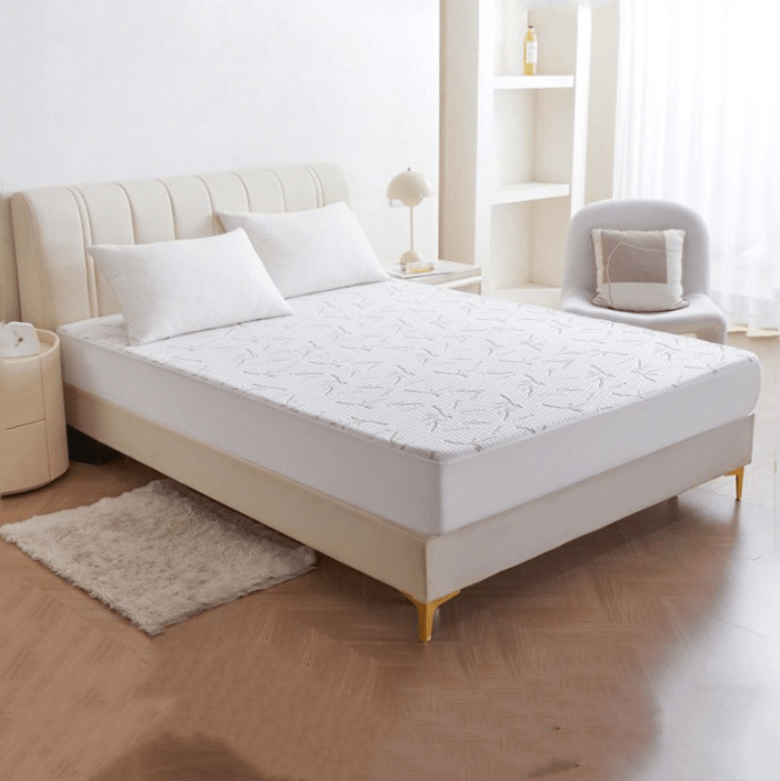 Bamboo Fibre Bedspread & Pillowcase Set – Soft, Breathable & Eco-Friendly – Floral & Nature-Inspired Design – Multiple Sizes - FamilyCarers.store