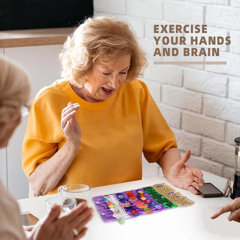 Calming Wrist Fidget Toys for Seniors – Gentle Sensory Comfort - FamilyCarers.store