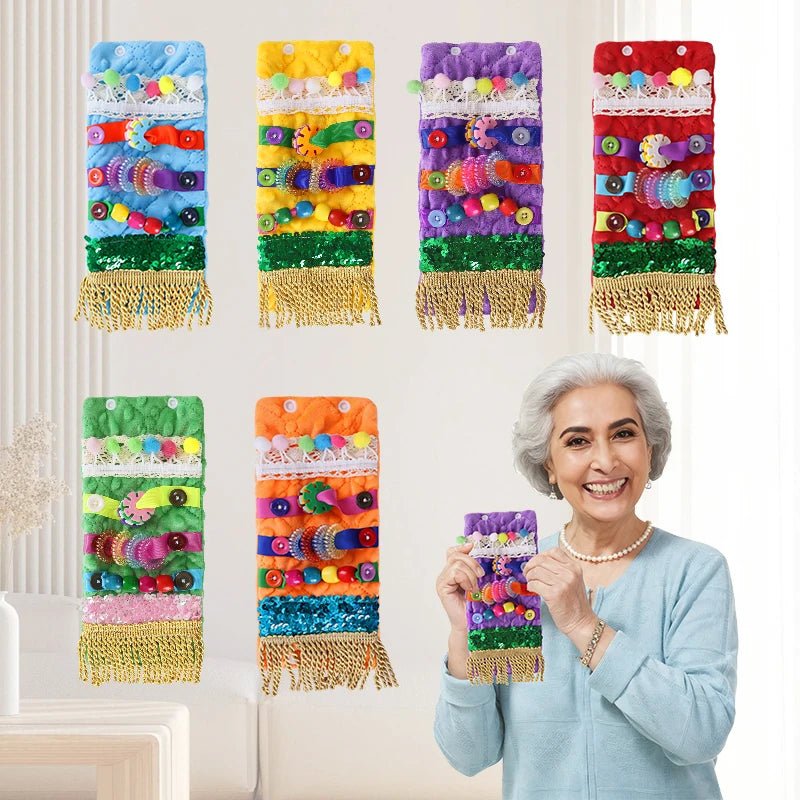 Calming Wrist Fidget Toys for Seniors – Gentle Sensory Comfort - FamilyCarers.store