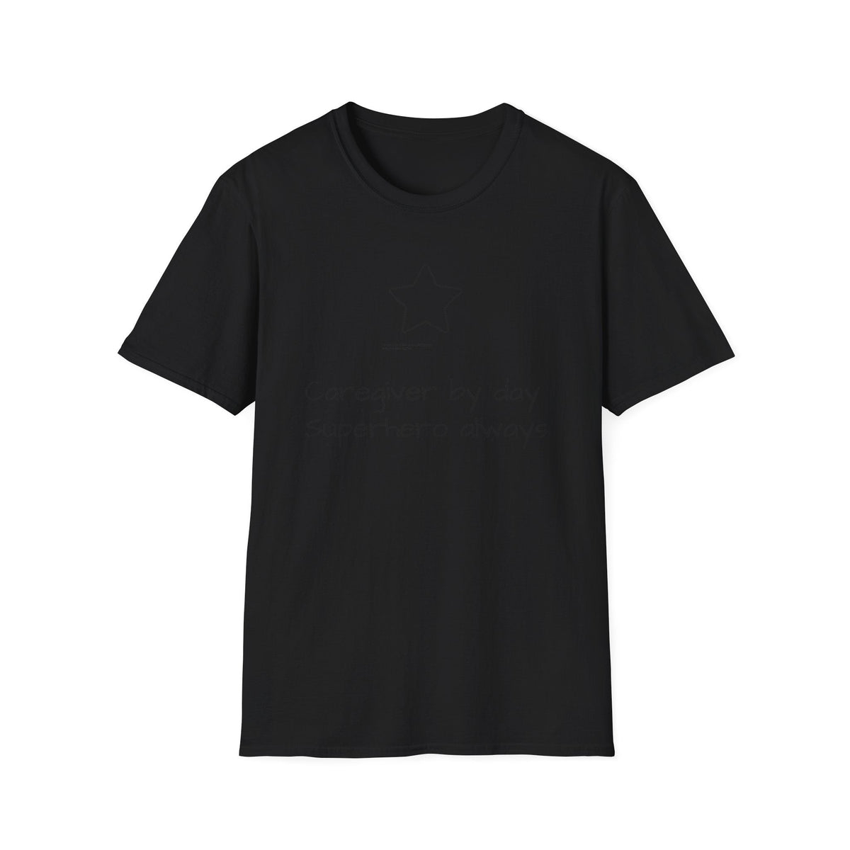 "Caregiver by Day, Superhero Always" Carer T-Shirt - FamilyCarers.store