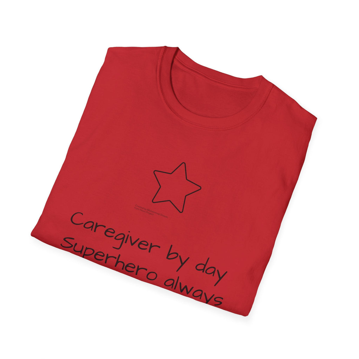 "Caregiver by Day, Superhero Always" Carer T-Shirt - FamilyCarers.store