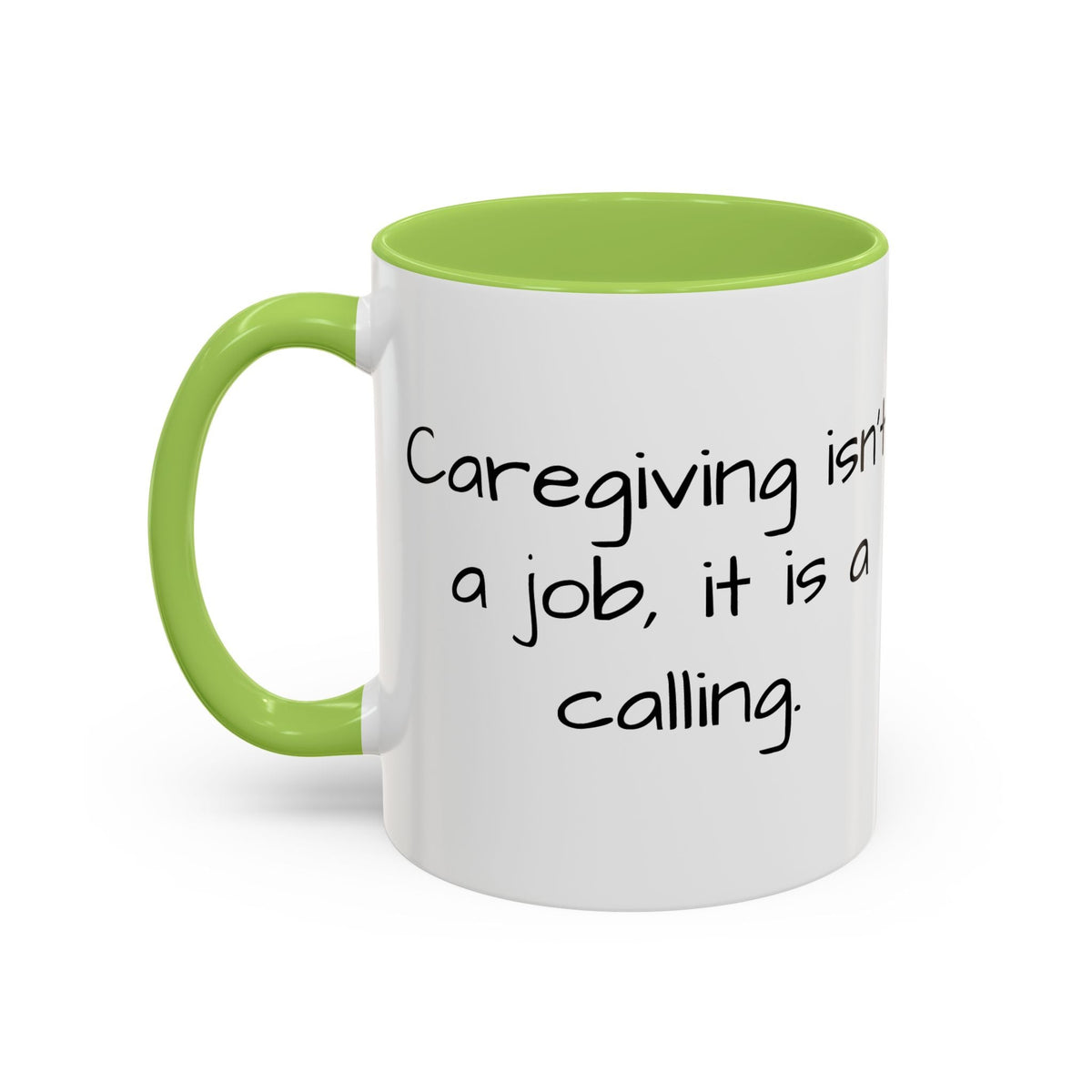 Caregiving isn't a job. it's a calling mug. - FamilyCarers.store