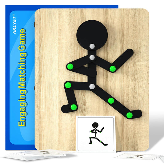 Dementia Matching Game for Adults – Patented Safe Design, Large Fixed Panels – Memory Activity for Seniors with Alzheimer’s – Carer Gift