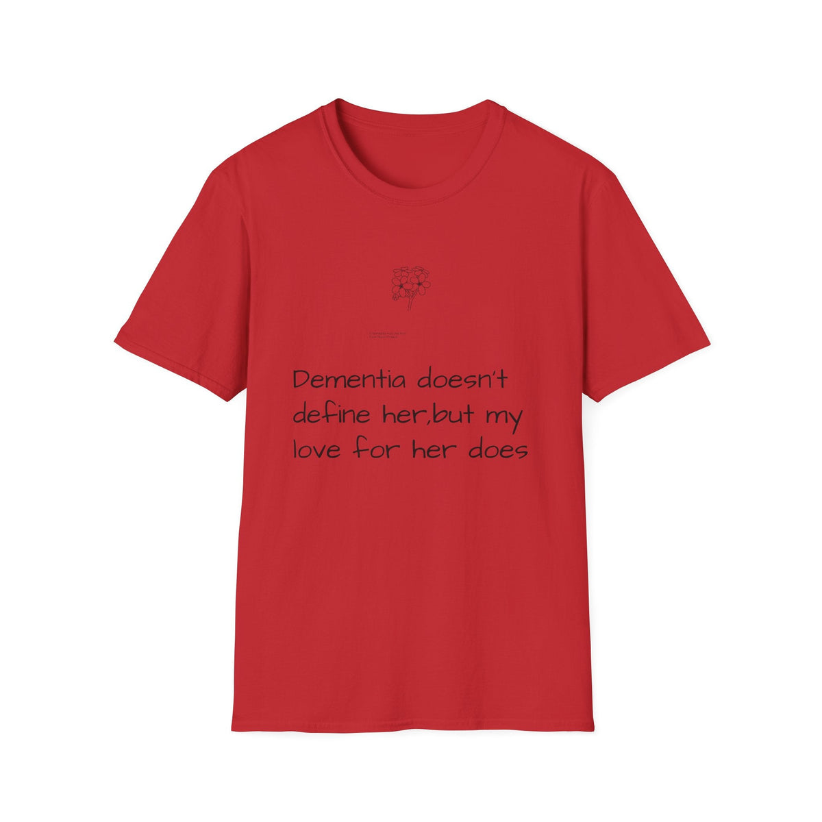 Dementia Doesn't Define Her T-Shirt — Caregiver Tribute Design - FamilyCarers.store