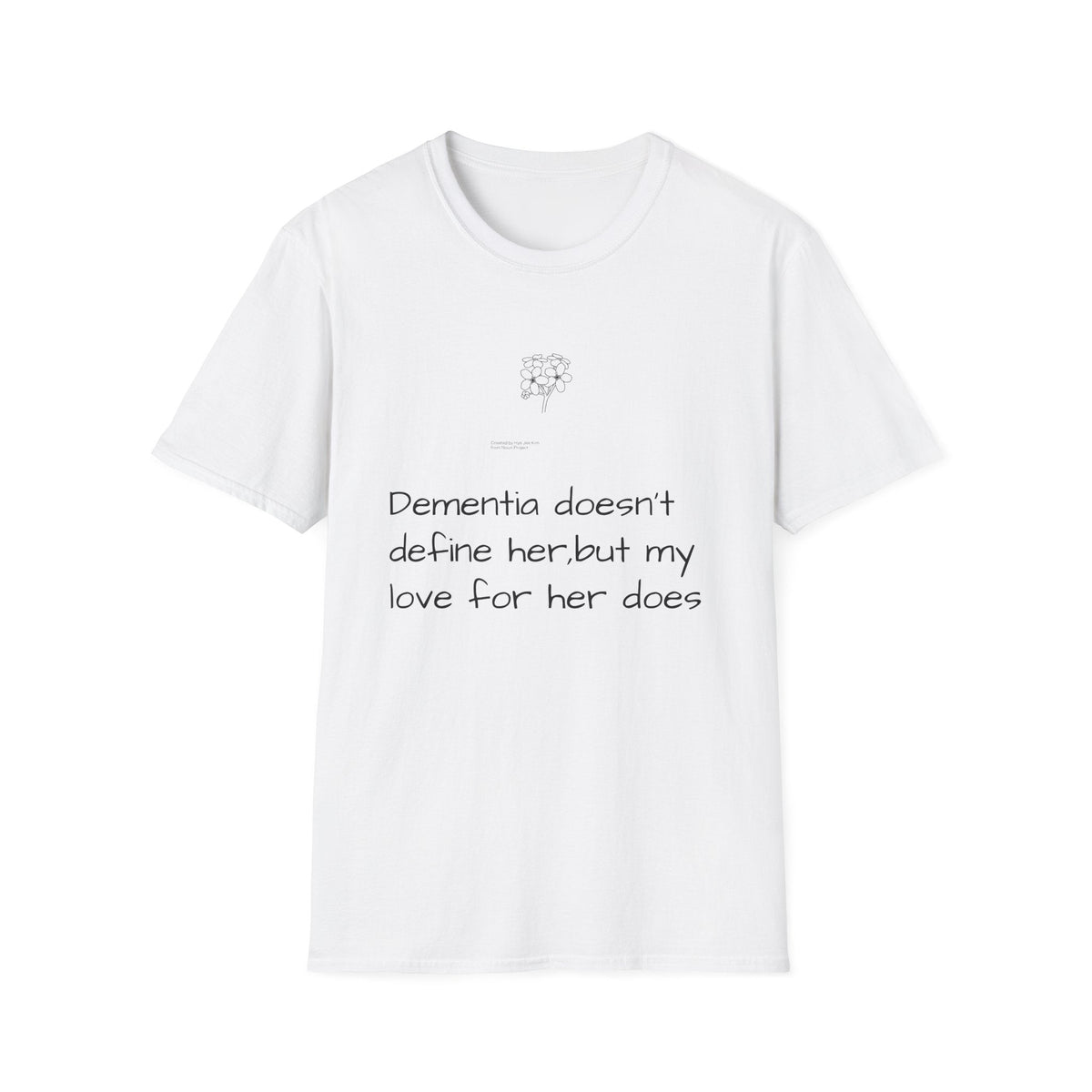 Dementia Doesn't Define Her T-Shirt — Caregiver Tribute Design - FamilyCarers.store