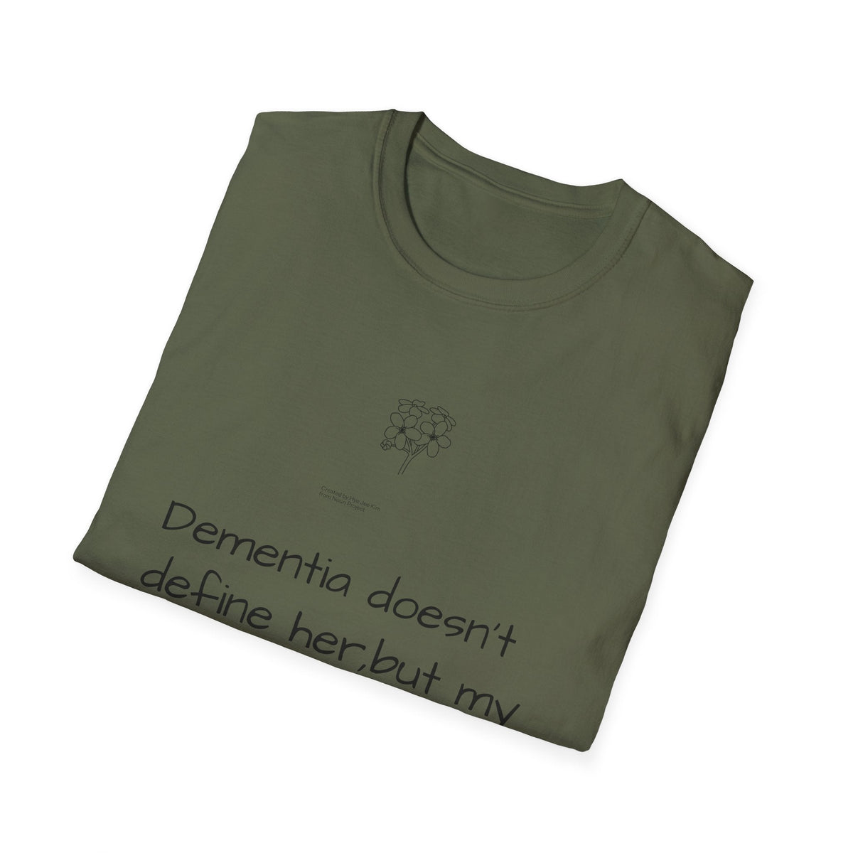 Dementia Doesn't Define Her T-Shirt — Caregiver Tribute Design - FamilyCarers.store