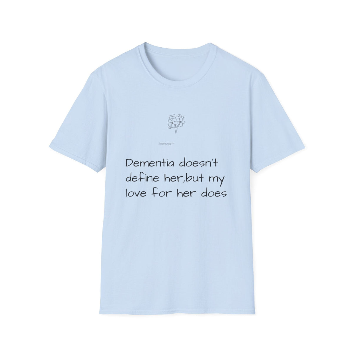 Dementia Doesn't Define Her T-Shirt — Caregiver Tribute Design - FamilyCarers.store