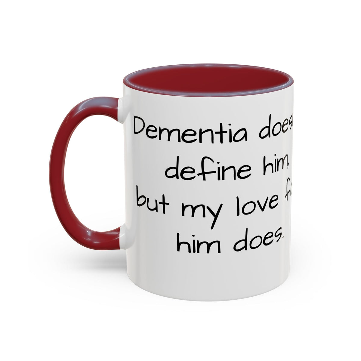 Dementia doesn't define him, but my love for him does. - FamilyCarers.store