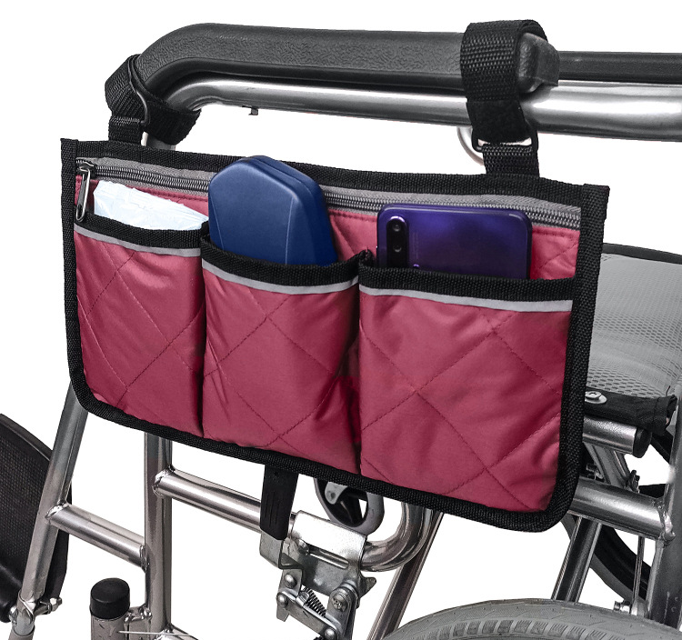Wheelchair Side Storage Bag | Choice of Colours