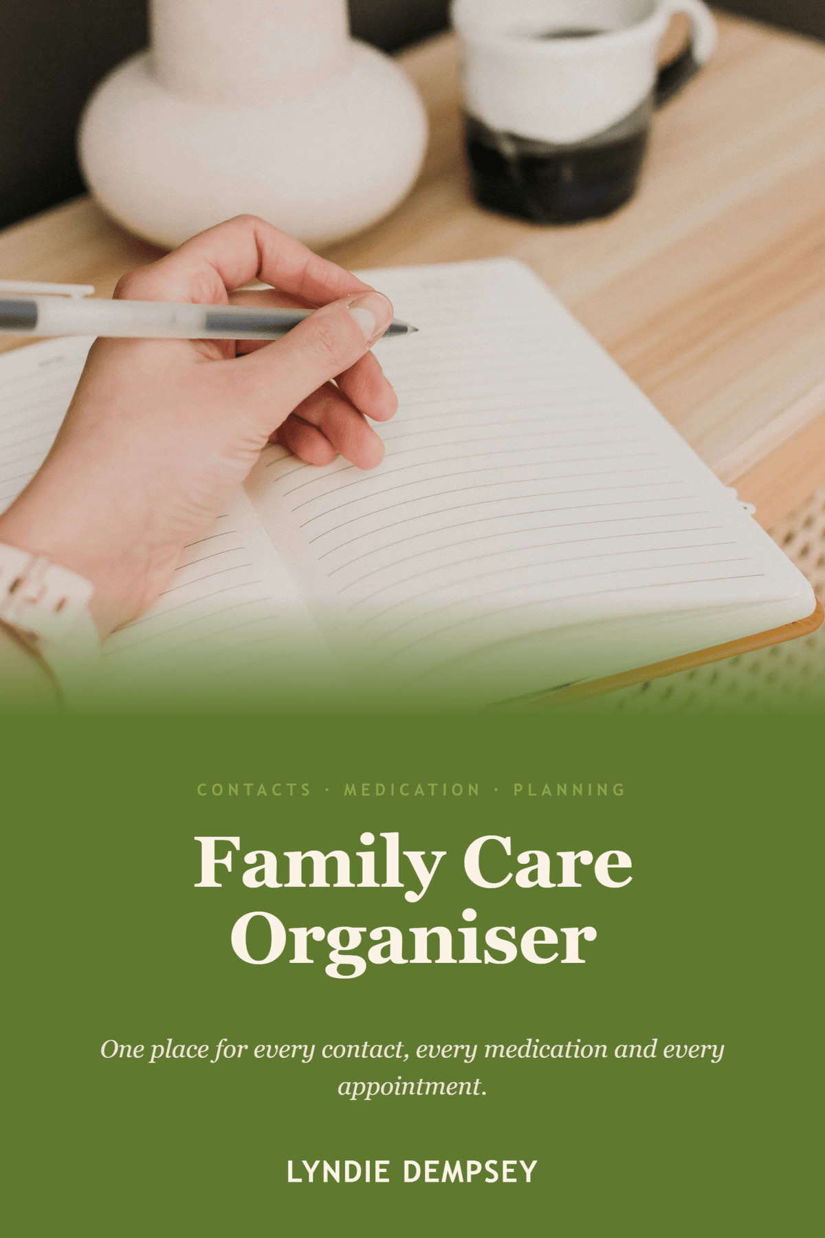 Family Care Organiser — Ebook - FamilyCarers.store
