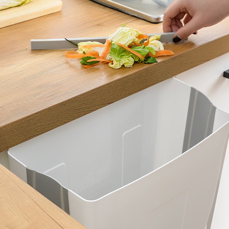 Foldable Kitchen Trash Bin for Cabinet Door Storage - FamilyCarers.store