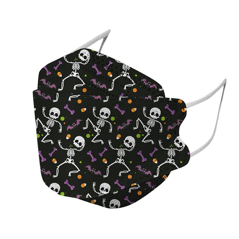 Halloween KF94 Willow Fish Mouth Masks - 10 Packs - FamilyCarers.store