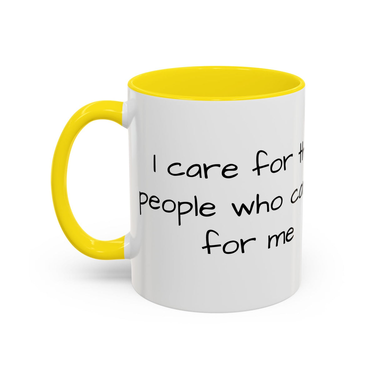 I care for the people who cared for me Mug - FamilyCarers.store