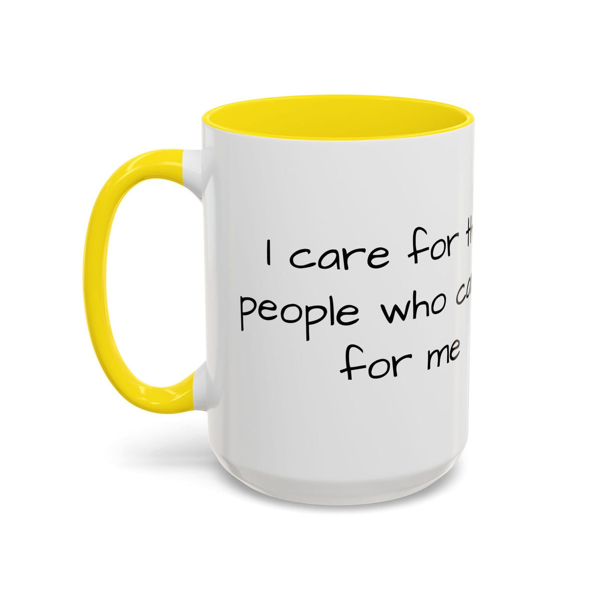 I care for the people who cared for me Mug - FamilyCarers.store