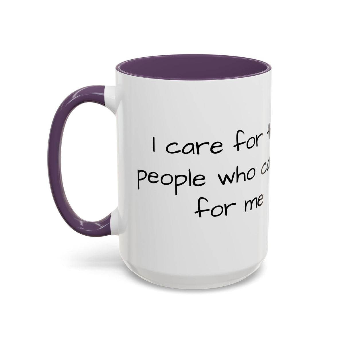 I care for the people who cared for me Mug - FamilyCarers.store