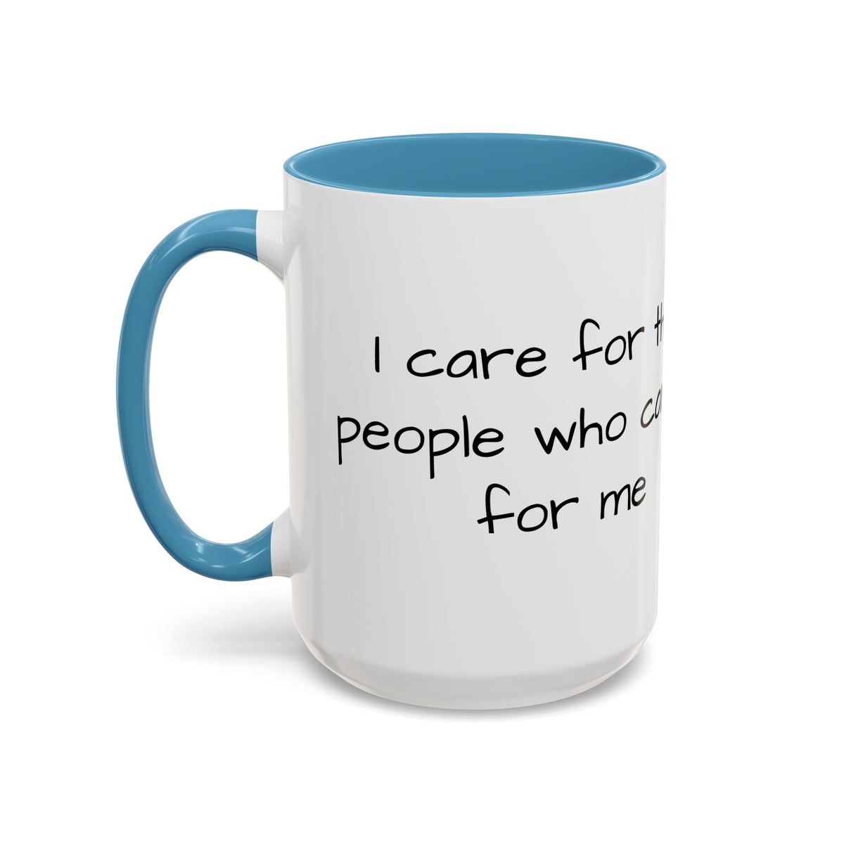 I care for the people who cared for me Mug - FamilyCarers.store