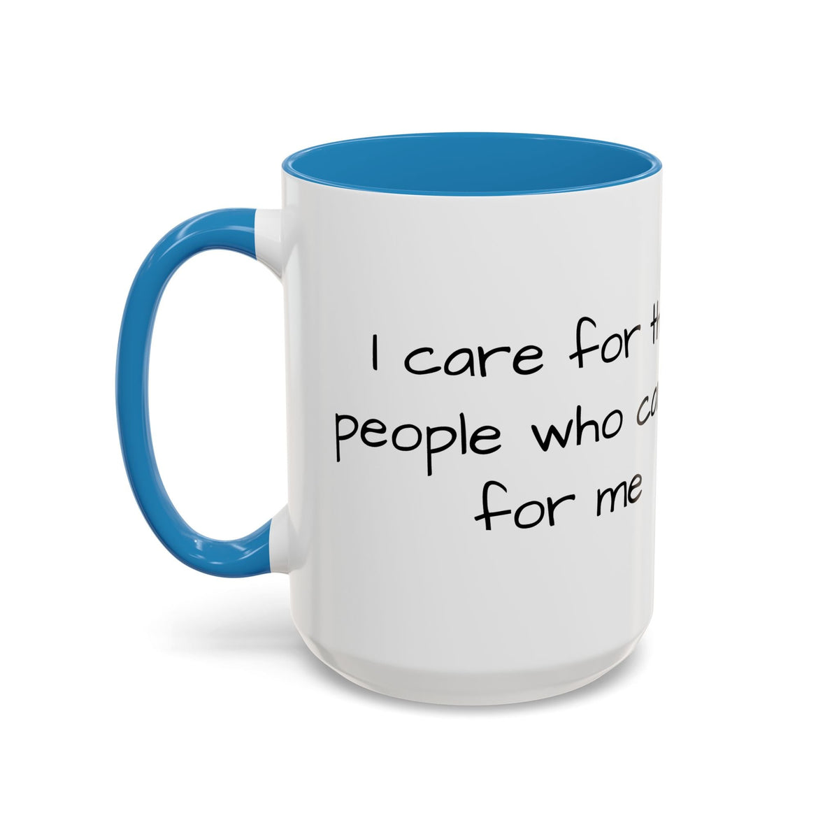 I care for the people who cared for me Mug - FamilyCarers.store