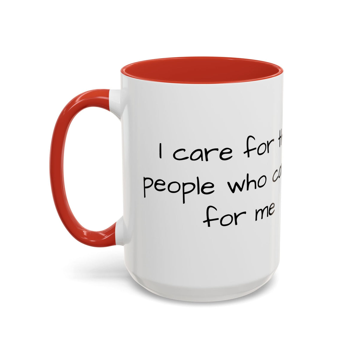 I care for the people who cared for me Mug - FamilyCarers.store