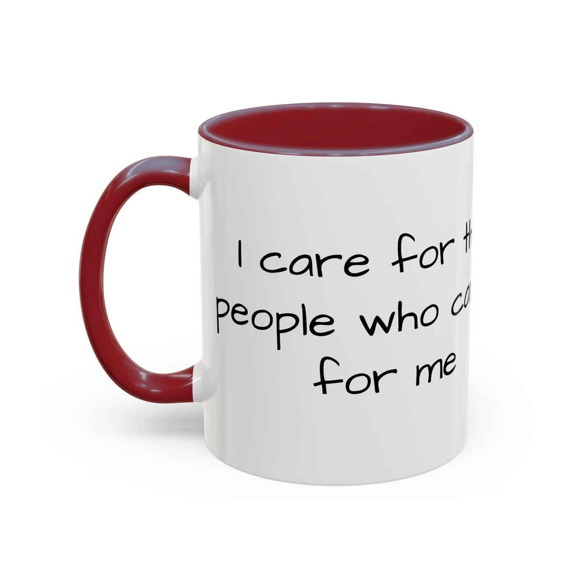 I care for the people who cared for me Mug - FamilyCarers.store
