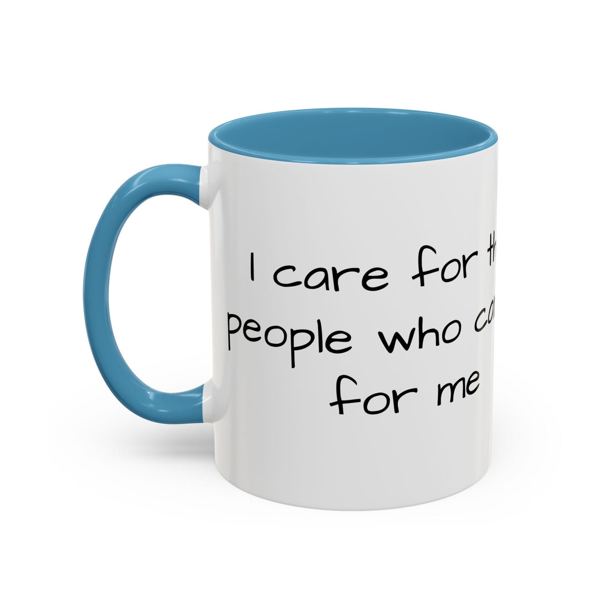 I care for the people who cared for me Mug - FamilyCarers.store