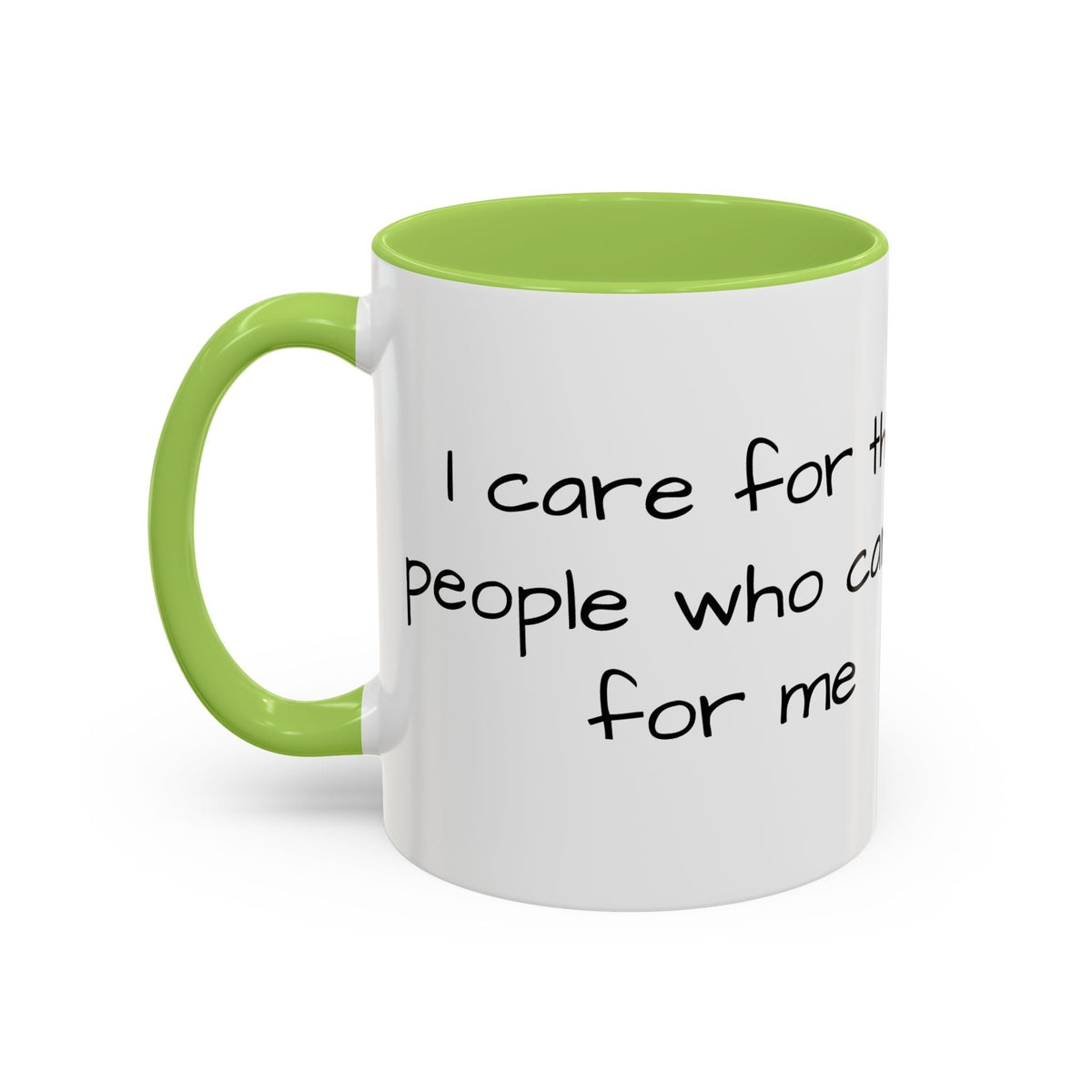 I care for the people who cared for me Mug - FamilyCarers.store