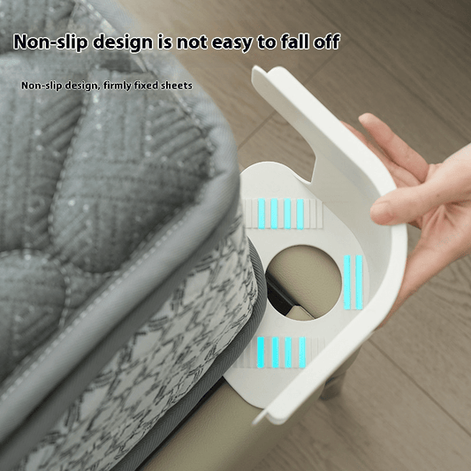 Invisible Bedding Sheet Fasteners – Non-Slip Grip Clips for Fitted Sheets & Mattress Protectors – Carer Bedding Essential for Smooth, Secure Beds - FamilyCarers.store