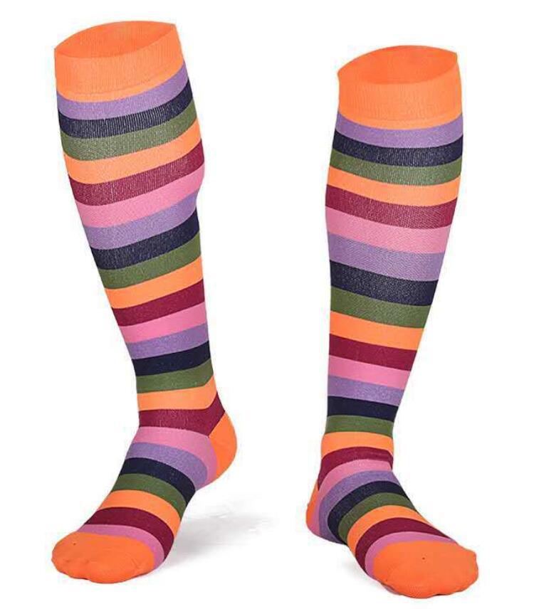 Jacquard Compression Socks for Running and Basketball - FamilyCarers.store