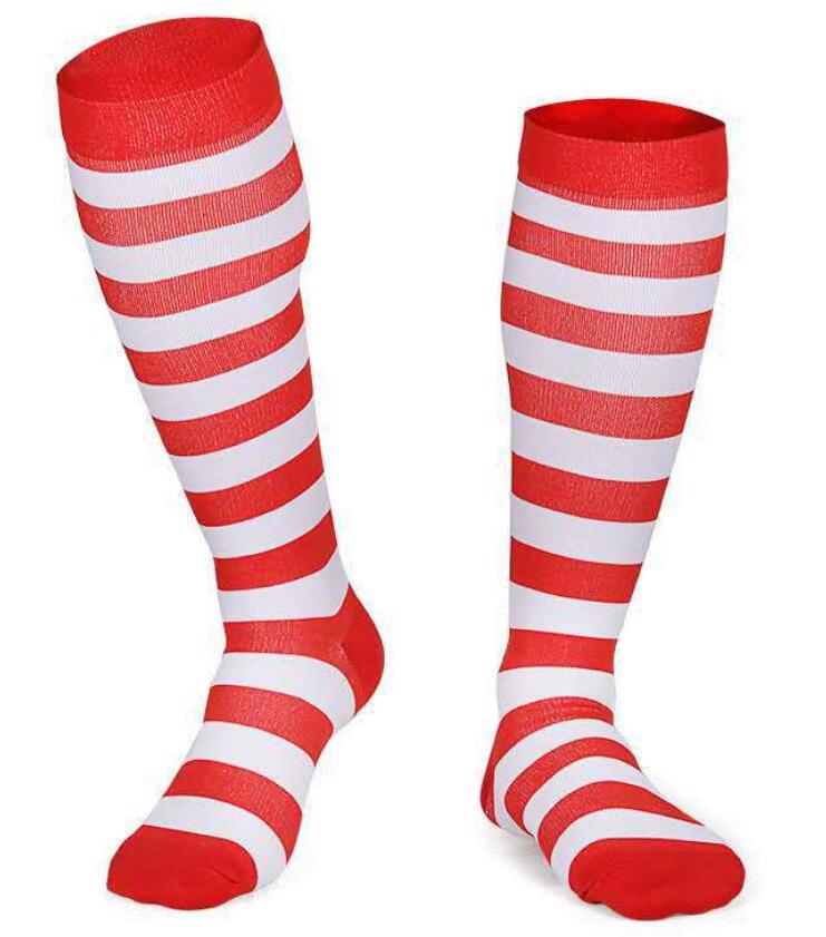 Jacquard Compression Socks for Running and Basketball - FamilyCarers.store