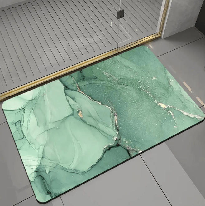 Non-Slip Diatom Mud Bathroom Mat — Quick-Dry, Absorbent & Safe for Elderly - FamilyCarers.store