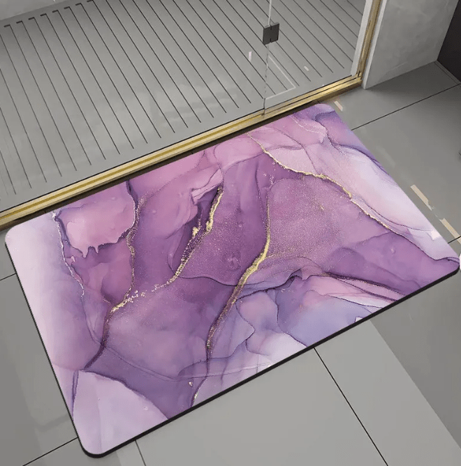 Non-Slip Diatom Mud Bathroom Mat — Quick-Dry, Absorbent & Safe for Elderly - FamilyCarers.store