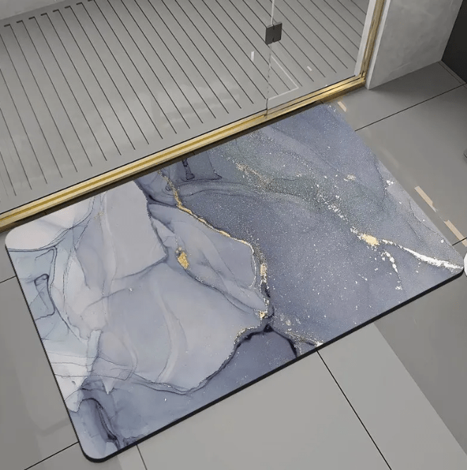 Non-Slip Diatom Mud Bathroom Mat — Quick-Dry, Absorbent & Safe for Elderly - FamilyCarers.store