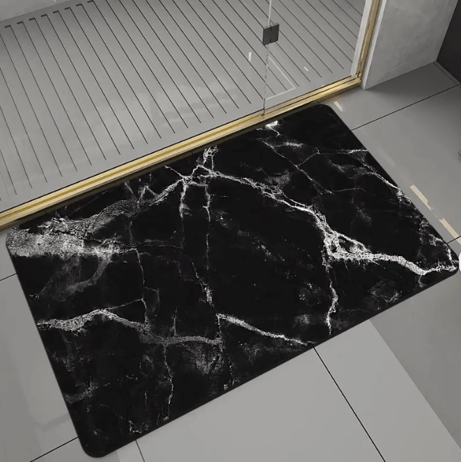 Non-Slip Diatom Mud Bathroom Mat — Quick-Dry, Absorbent & Safe for Elderly - FamilyCarers.store